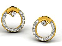 Solitaire Women Earring | 3D