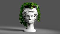 Medusa Gorgon vase 3d print model | 3D