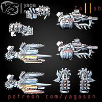 CSM Weapons Random KitBASH Pack part 3 | 3D