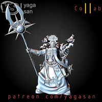 Aspiring Sorcerer Miniature | 3D