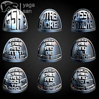 Shoulder Pads Rofl KitBASH Pack | 3D