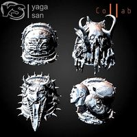 CSM Shoulders Pads KitBASH Pack | 3D