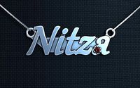 Personalized pendant Nitza | 3D