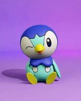 pokemon piplup | 3D