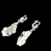 nugget earrings  | 3D