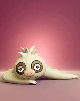 Pokemon - Slakoth | 3D