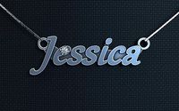 Personalized pendant Jessica | 3D