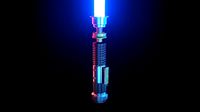 obi wan Kenobi lightsaber | 3D