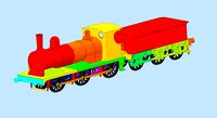 Locomotive Ger Y14 | 3D