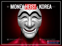 Money Heist Korea Mask - Cosplay Costume Halloween | 3D