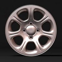 Citroen Saxo VTS rim printable | 3D