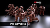 Airborne Division - Heavy Support Squad of the Imperial Force | 3D