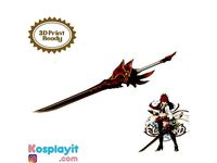 Elsword - Elesis Blazing Heart Sword Digital 3D Model | 3D