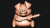 Angry Pig | 3D