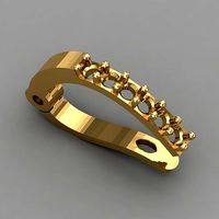 Diamond Hoops D balli for Women | 3D