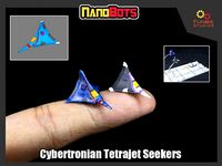 Transformers Nanobots Cybertronian Tetrajet Seekers | 3D