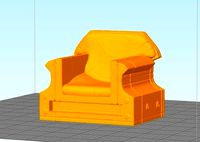 Mace Windu Jedi Council Chair | 3D