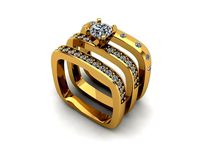 Jewelry ring 020 | 3D