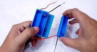 Lego battery holder box AA 3d printed | 3D
