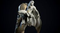 Moon Knight Statue 3d print ready | 3D