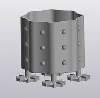 Alien flowerpot | 3D