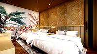 Bedroom Hotel Villa Scene Blender - fbx - obj