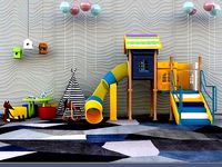 Child Playground Set and Toy Collection