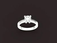 engagement ring | 3D