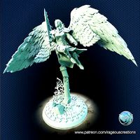 Undying Saint Presupported | 3D