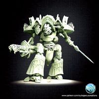 Nundam Knight Presupported | 3D