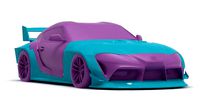 Toyota Supra A90 Liberty Walk bodykit printable | 3D