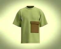 T Shirt-Side Pocket