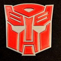 Transformers Autobot Emblem Coaster | 3D