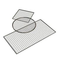 Steel grill wire grid