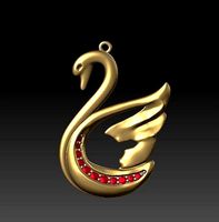 Swan Pendant