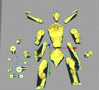 webstor action figure concept | 3D
