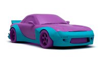 Mazda RX7 Rocket Bunny Print Kit | 3D