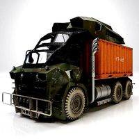Heavy military truck