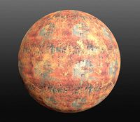 Oxidized steel pbr textur
