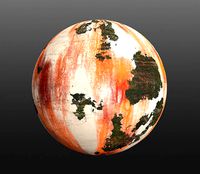 Old damaged iron pbr 4k texture