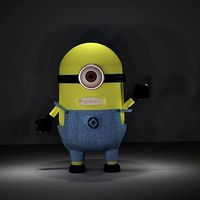 Minion character 3D model