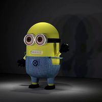 Minion character 3D model
