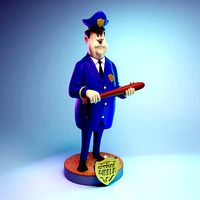 Officer Dibble - Top Cat Gang | 3D