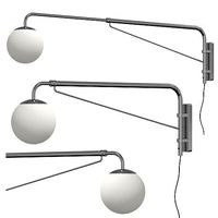 IKEA SIMRISHAMN Swivel wall lamp