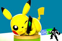 Pikachu charger mobile | 3D