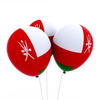 Oman country balloon 3d model