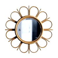 Rattan mirror 1