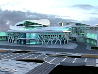 Futuristic Museum 1