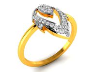 Solitaire Engagement Ring | 3D