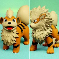 pokemon growlithe evolution pack | 3D